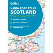 Collins Handy Road Atlas Scotland, Paperback