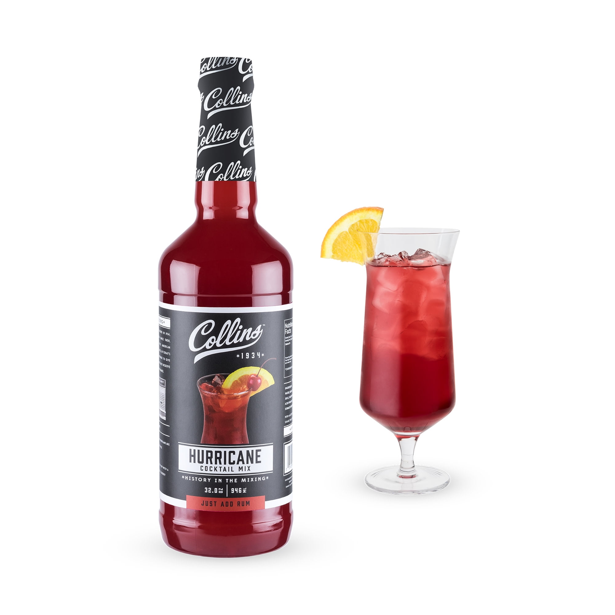 Collins Hurricane Mix | Made With Real Passion Fruit