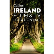 Collins Ireland Film and TV Location Map Sheet map, folded