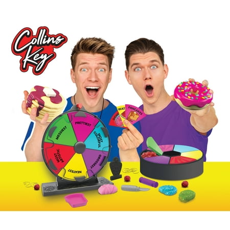 Collins Key Fake Food Mystery Challenge Wheel