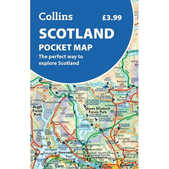 Scotland Pocket Map: The Perfect Way to Explore Scotland, (Paperback)