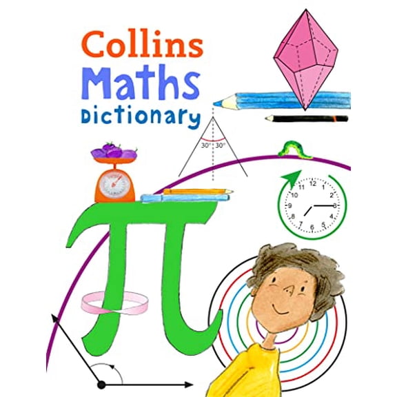 Pre-Owned Maths Dictionary: Illustrated dictionary for ages 7+ (Collins Primary Dictionaries) Paperback