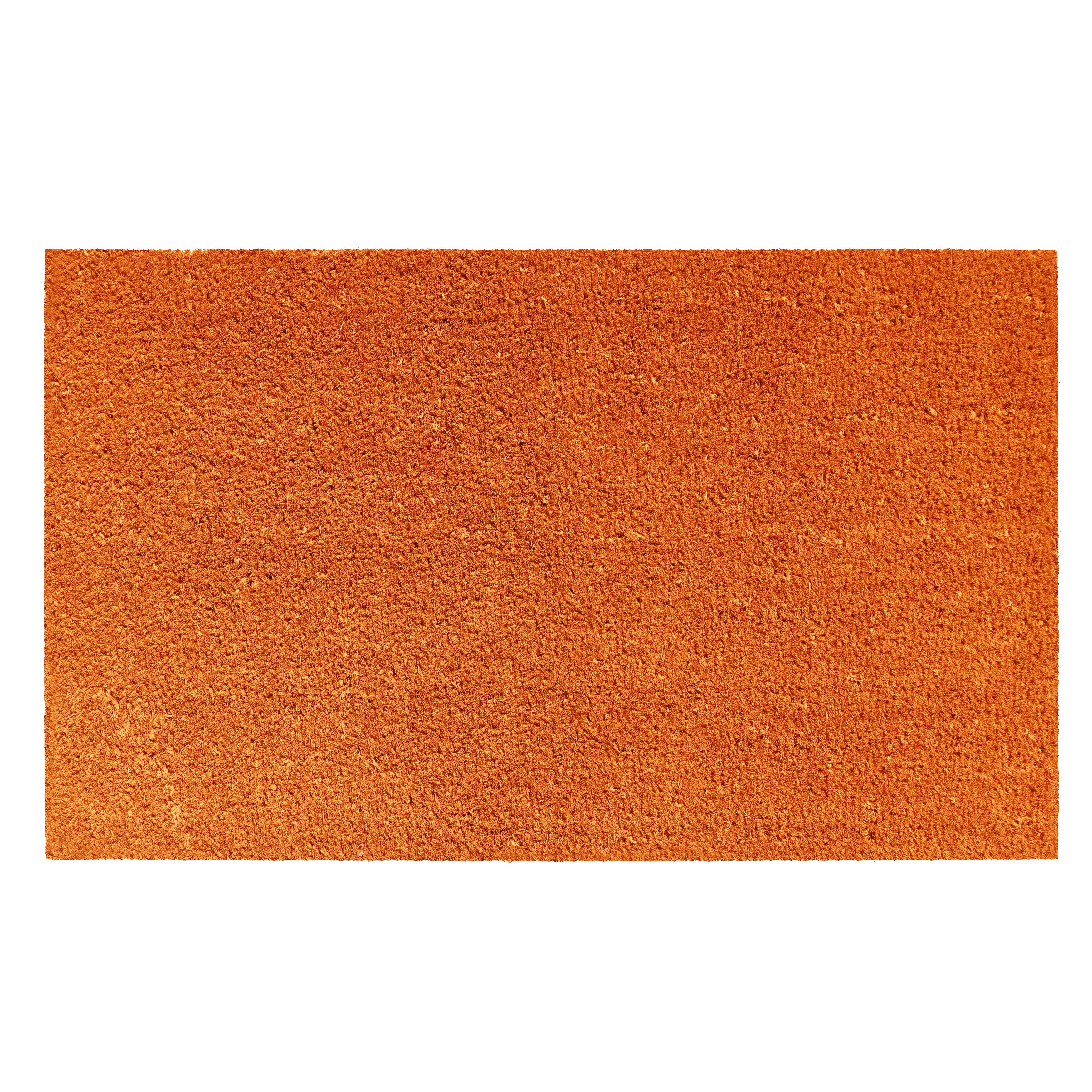 Collins Orange Pastel Doormat, 24" x 36"