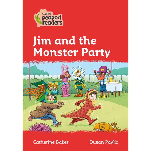 Collins Peapod Readers: Jim and the Monster Party : Level 5 (Paperback)