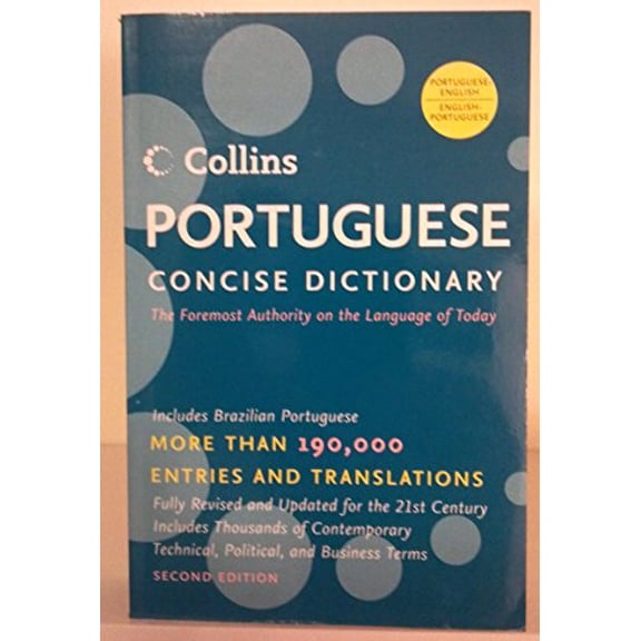 Pre-Owned Collins Portuguese Concise Dictionary 2e (HarperCollins Concise Dictionaries) (Paperback) 0060936940 9780060936945