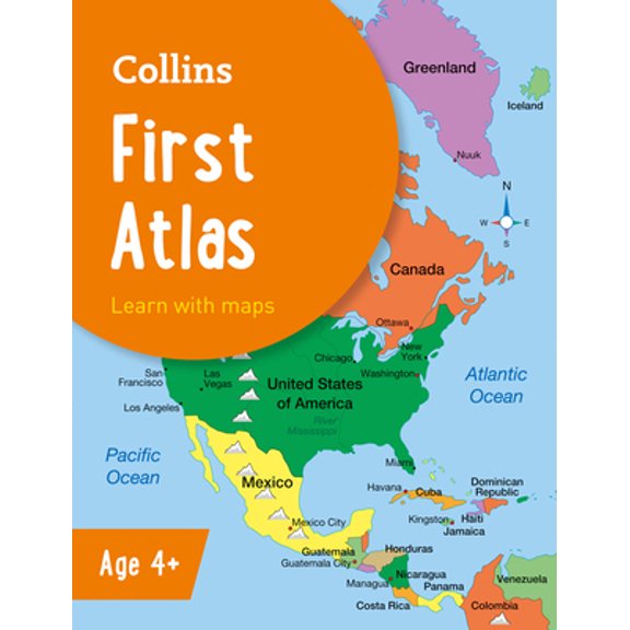 Pre-Owned Collins First Atlas (Paperback) 0008485933 9780008485931