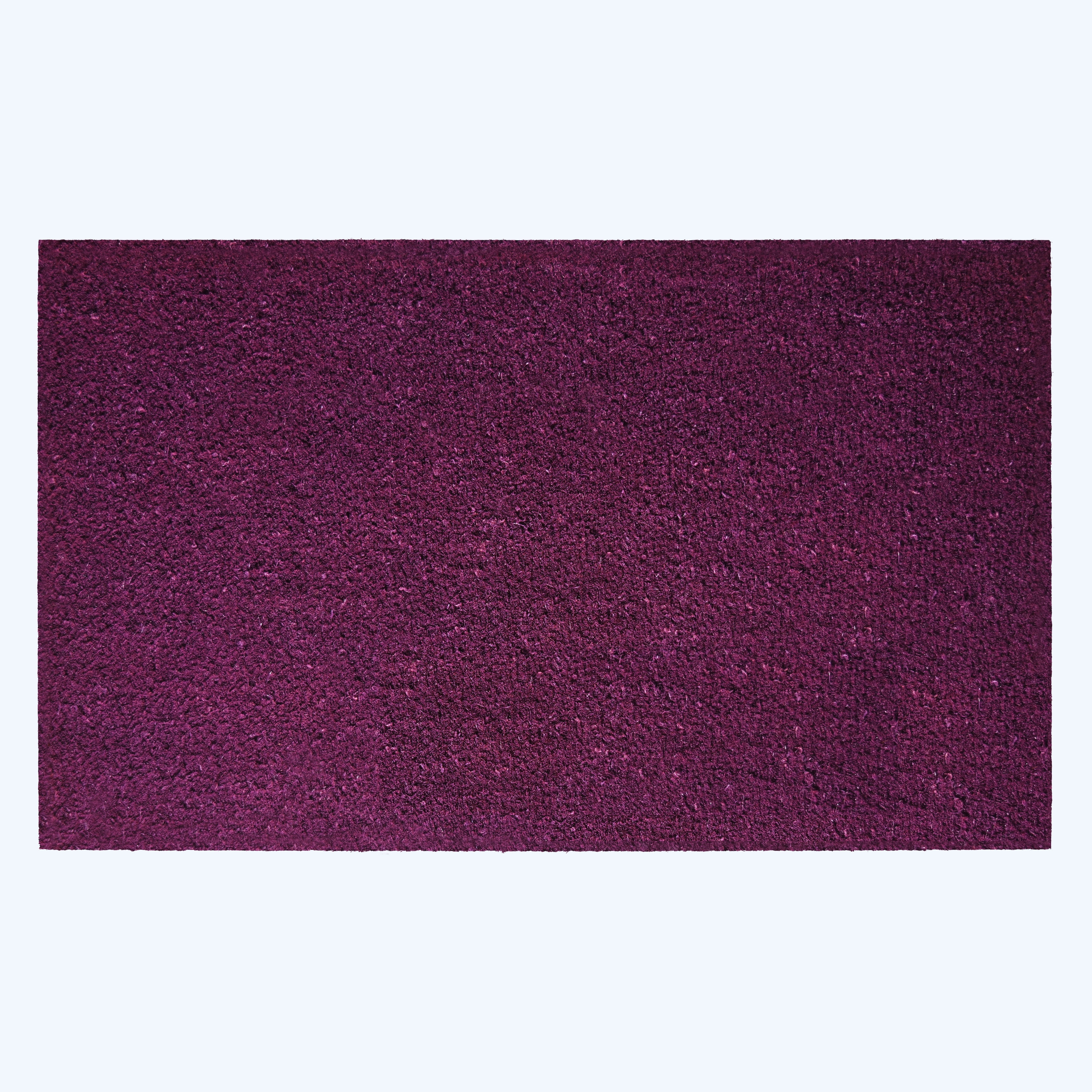 Natural Coir Rectangular Indoor/Outdoor Doormat, 17" x 29"