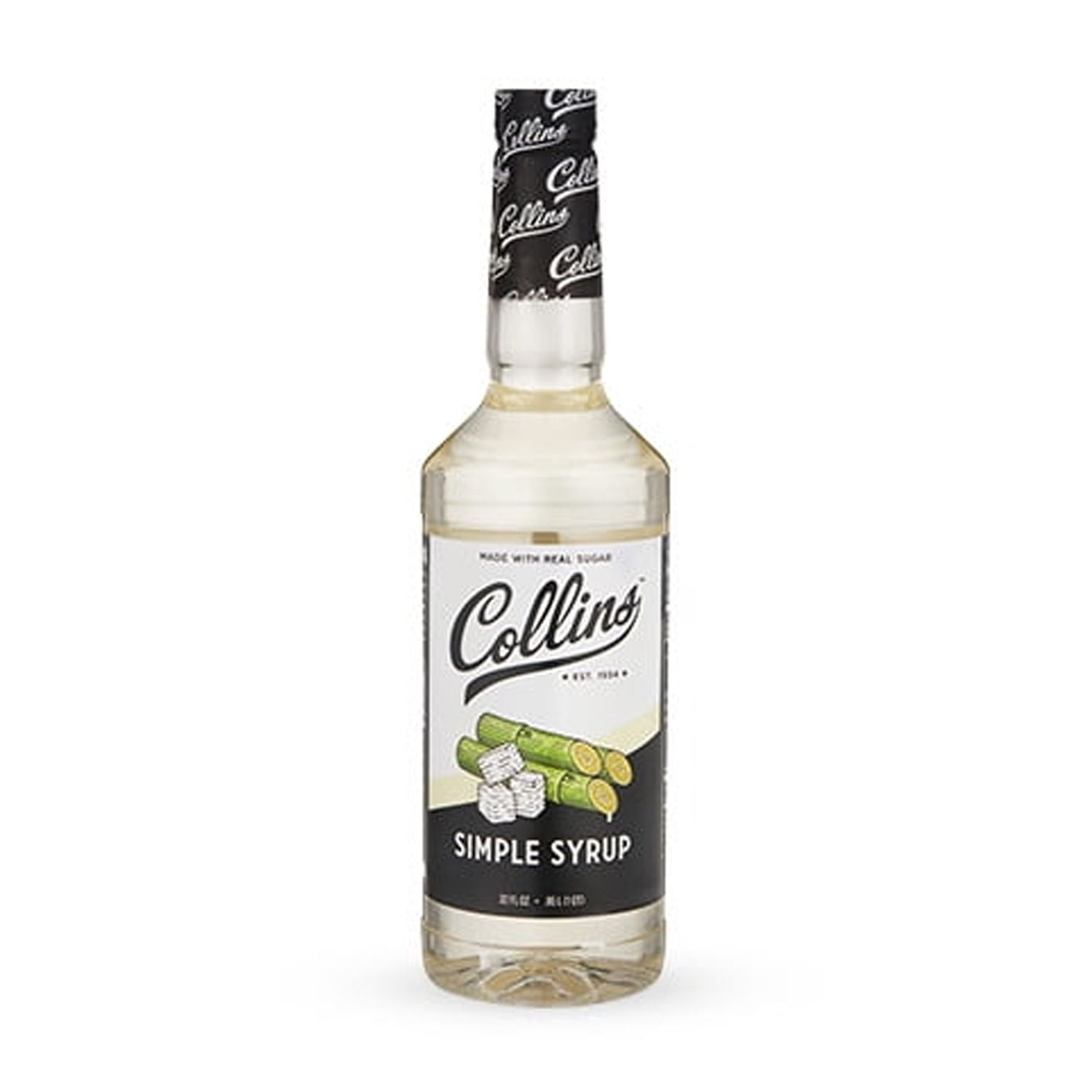 Collide Syrup Collins, Simple Syrup, 32oz, Drink Mixers for Cocktails - Walmart.com