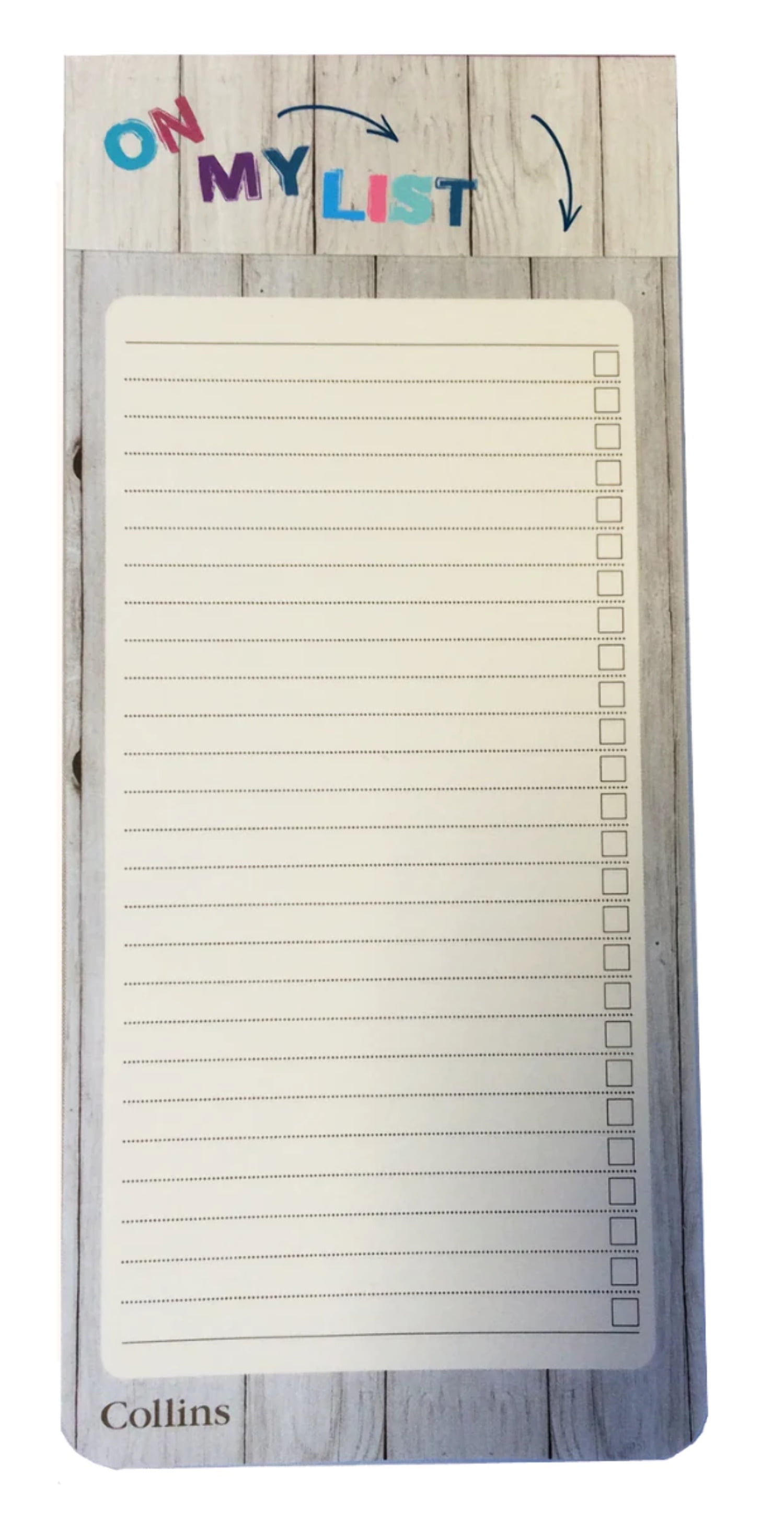 Notepad Collins Collins To-Do List - Writing Pad - 200 Tear-off Sheets, Sticky ...