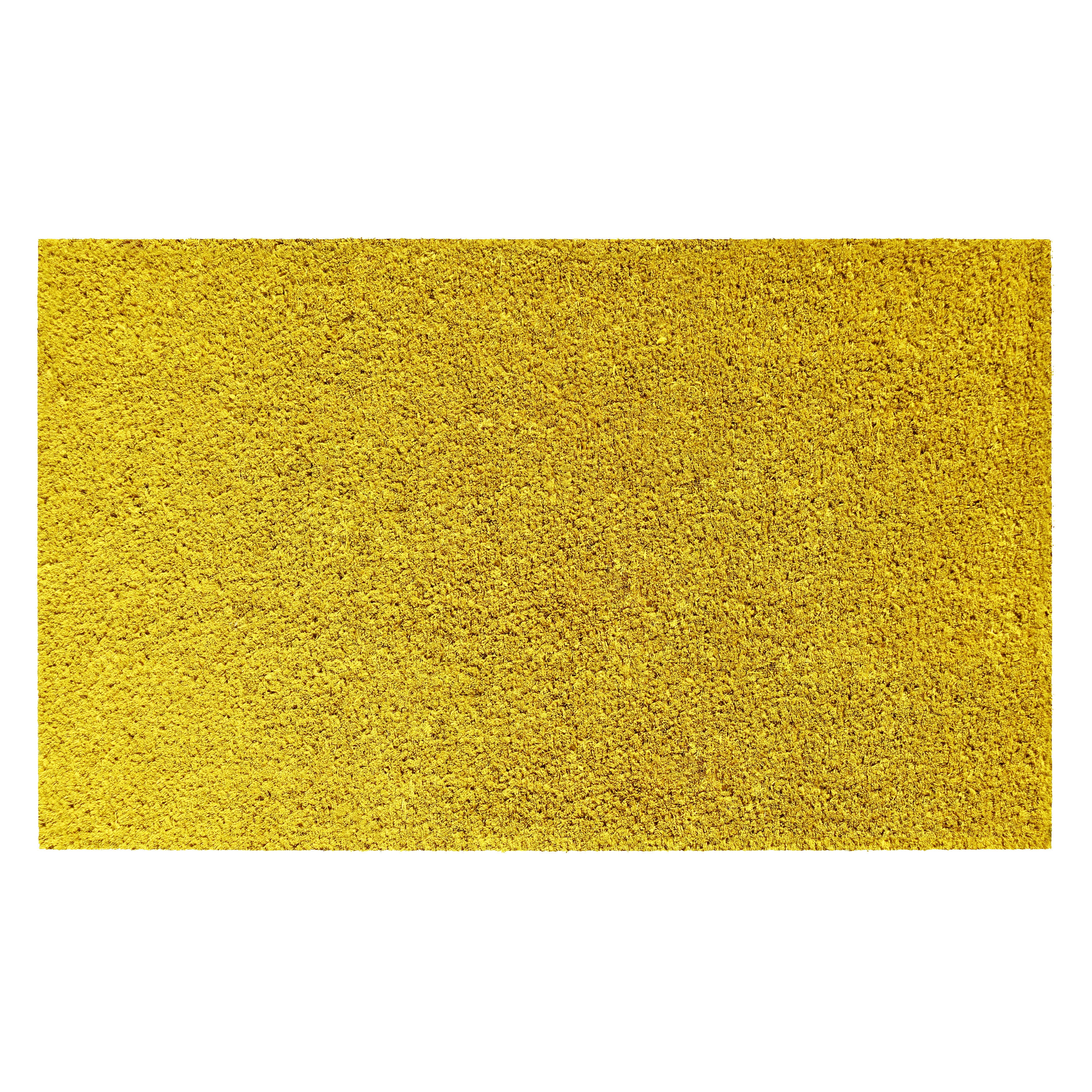 Collins Yellow Pastel Doormat, 24" x 36"