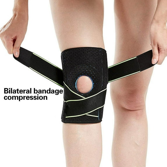 Collision Avoidance Knee Sleeve, Adjustable Knee Brace, Open Patella, Original 100% Neoprene, Flexible and Lightweight, Hinged Knee Brace for Men and Women, Knee Support for Swollen