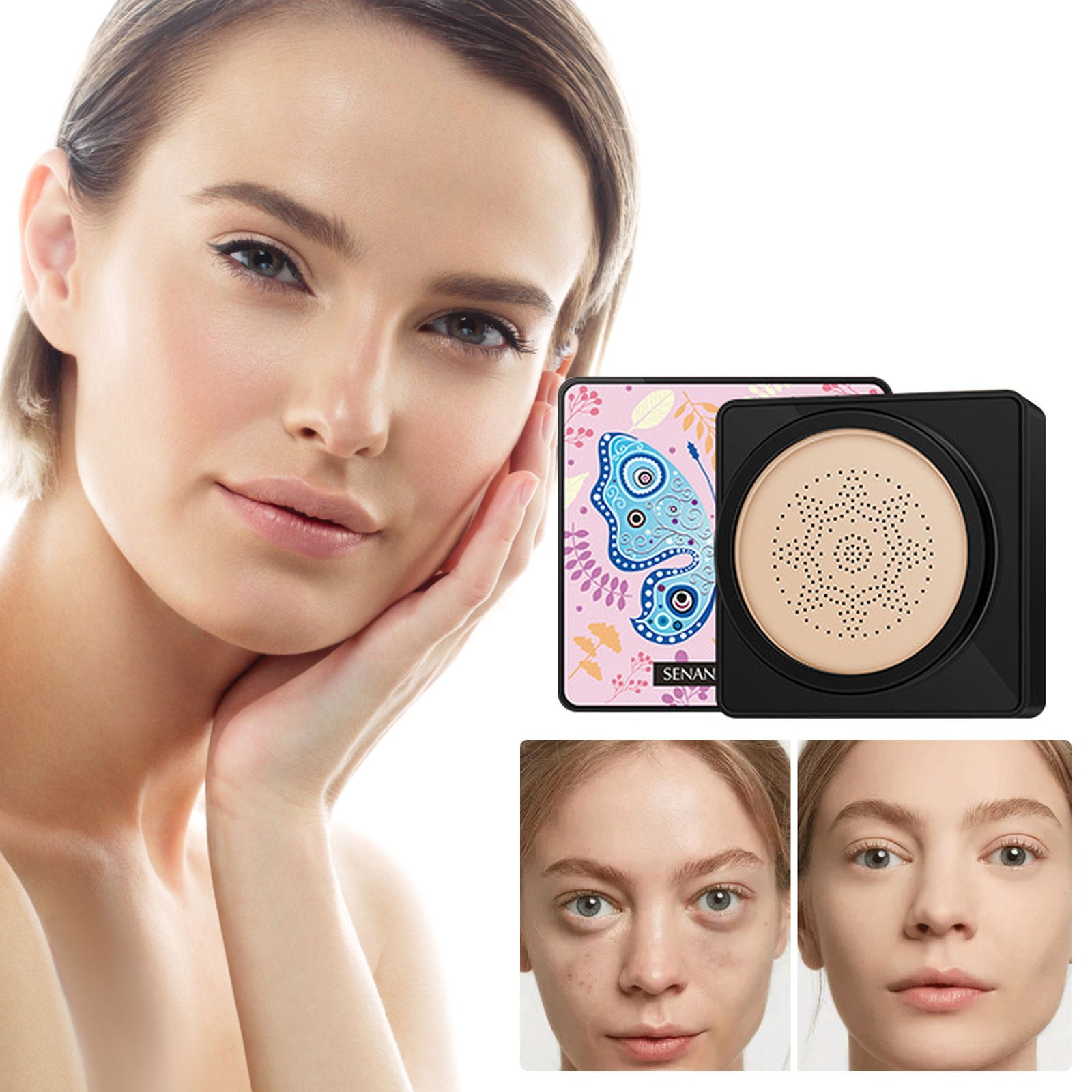 Colloidal Oatmeal Bath Air Cushioned Head Foundation Moisturizing And