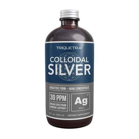 Triquetra Health Colloidal Silver Liquid Supplement