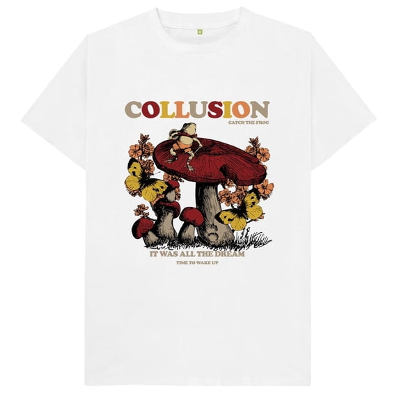 Collusion Time To Wake Up Shroom T Shirt