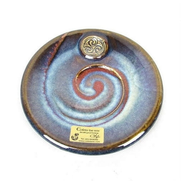 Colm de Ris Side Plate Blues / Brown