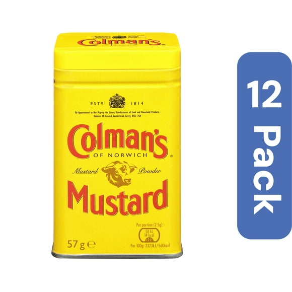 Colman's Dry Mustard 2 oz (Pack Of 12)