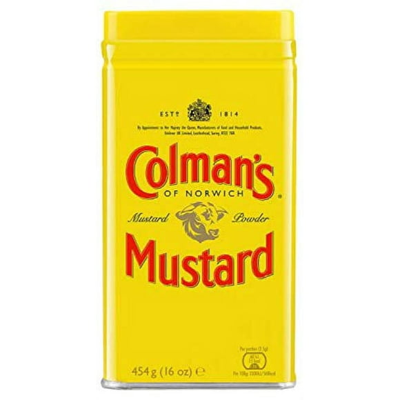 Colman's Dry Mustard Powder, 16 Ounce (Pack of 2)