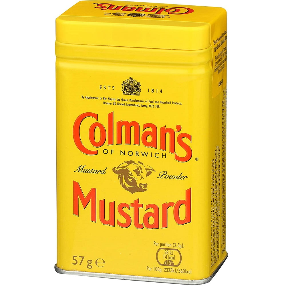 Colman's Dry Mustard Powder, 2-Oz., Pack of 6