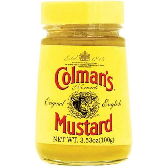 Colman's Mustard, Jar, 3.5oz (100g)