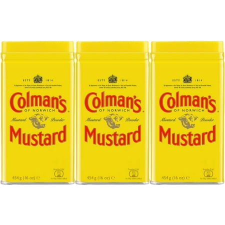 Colman's Mustard Double Superfine Mustard Powder 16 Oz