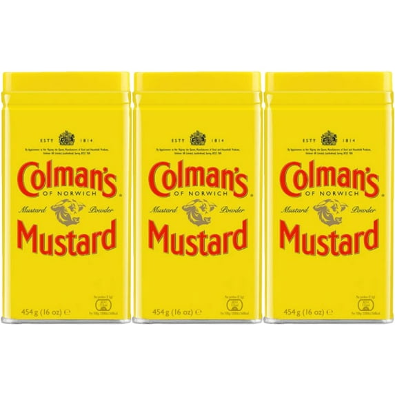 Colman's Mustard Double Superfine Mustard Powder 16 Oz