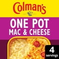 thumbnail image 1 of Colman's One Pot Mac & Cheese Recipe Mix 40g, British Import (Pack of 2), 1 of 4