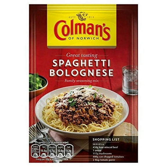 Colman's Spaghetti Bolognese Recipe Mix - 44g