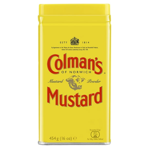 Colmans Double Superfine Mustard Powder - 1 tin, 16 oz
