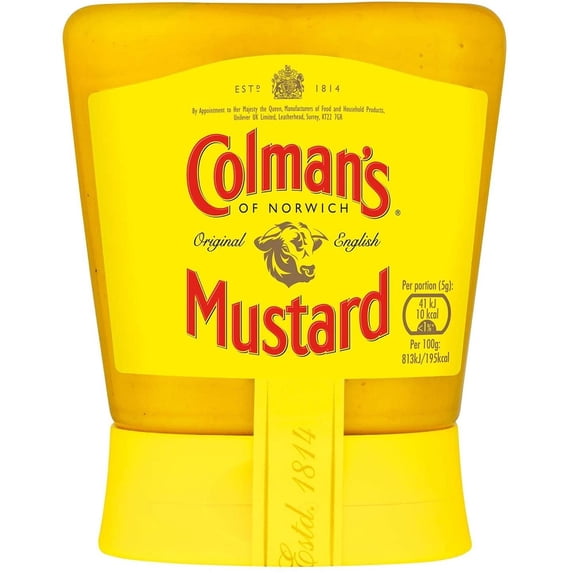 Colmans Original English Mustard, 150g Squeezy Bottle