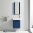 thumbnail image 1 of Colmar 18" Floating Vanity with Sink - Navy Blue, 1 of 6