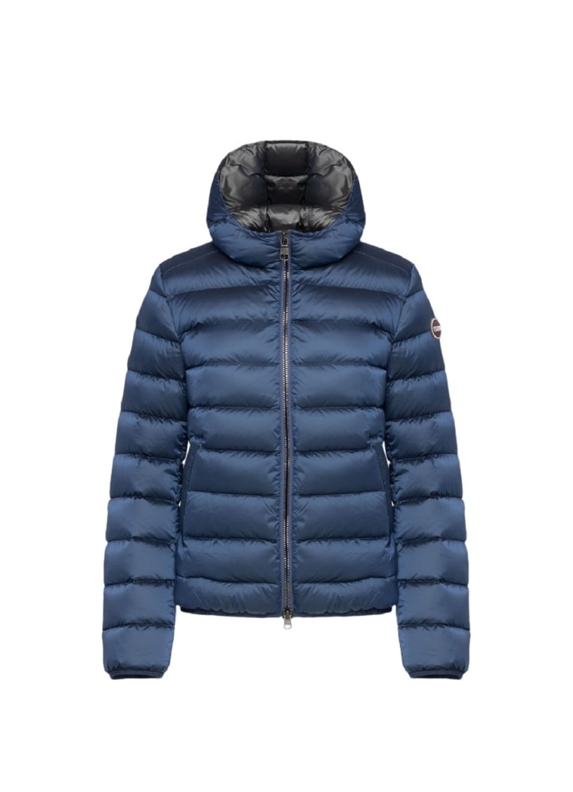 Colmar Originals Female Iridescent Down Jacket With Fixed Hood And