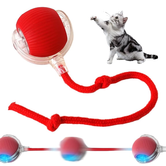 Coloday Interactive Cat Toys Ball for Indoor, 2026 New 360 Smart Automatic Moving Dog Puppies Toys Smart Automatic Rolling Pet Balls, Multicolor Rollings Balls Motion Activate Rolling Ball
