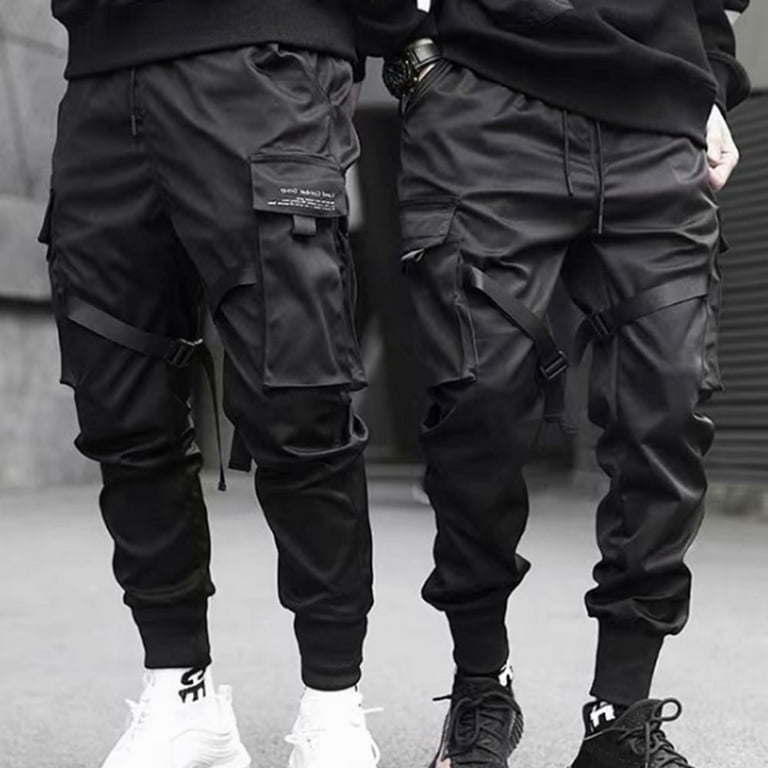 Summer Men's Casual Loose Cargo Pants Military Tactical Jogging Trousers  Men's Straight Loose Cotton Wide-leg Harem Pants Ropa - Casual Pants -  AliExpress