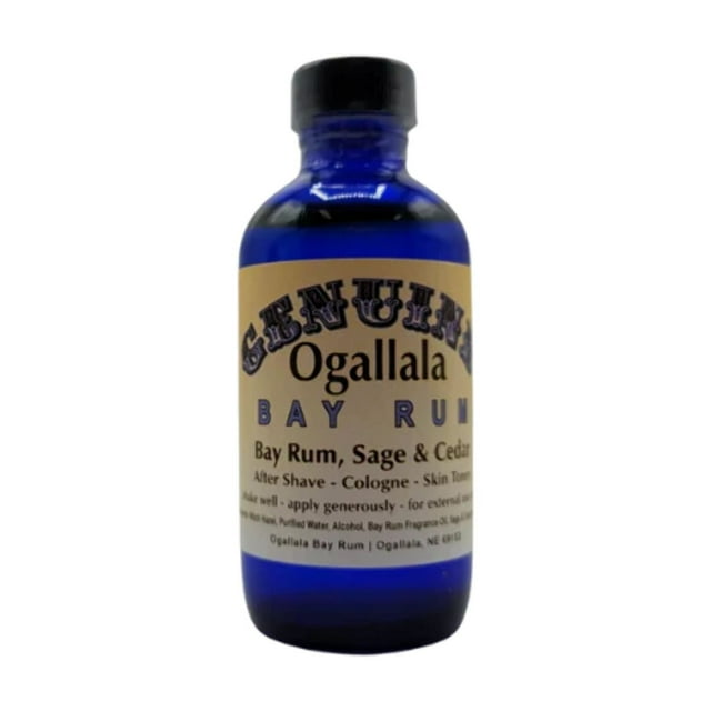 Cologne Aftershave Dual Purpose Bay Rum Scent with Sage Cedar