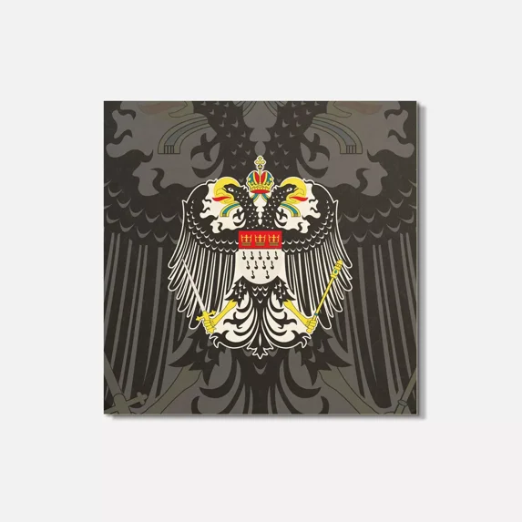 Cologne City Coat Of Arms Germany 4'' X 4'' Square Wooden Coaster