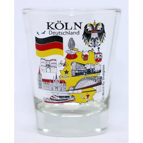 Cologne Kln Germany Great German Cities Collection Shot Glass