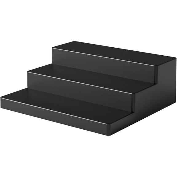 Cologne Perfume Organizer for Men,3 Tier Cologne Display Shelf & Fragrance Rack,Black Cupcake Stand and Display Risers for Action Figure,Funko Pop Display,Collectibles,Makeup,Perfume Shelf,1Pcs