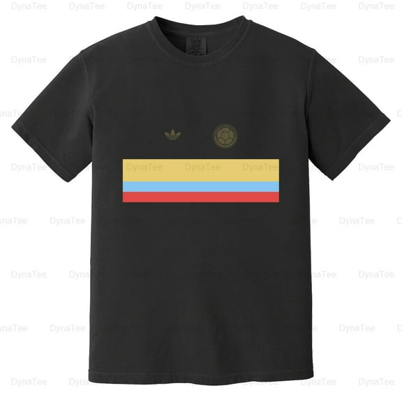 Colombia 100th Anniversary Football Jersey Soccer National Team Comfort Color T-Shirt Unisex, up to 4XL