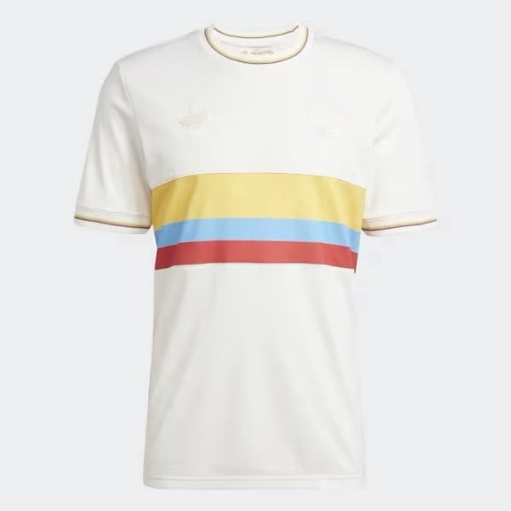 Colombia 100th Anniversary White Soccer Jersey 2024