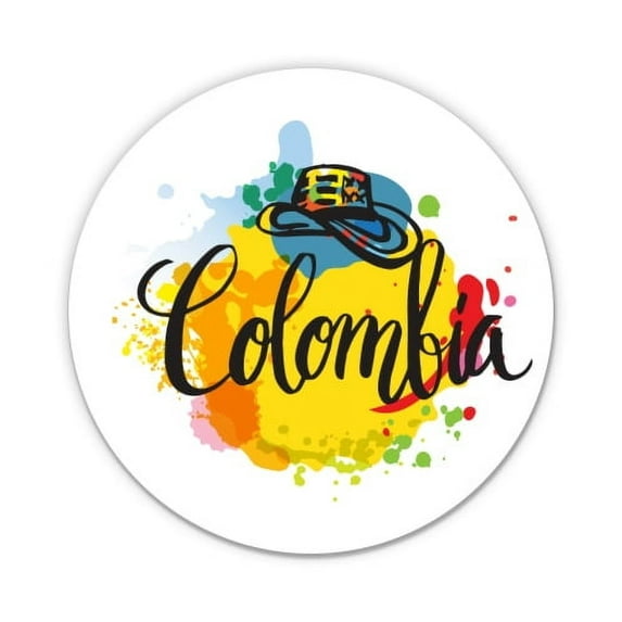 Colombia - 12" Vinyl Sticker Waterproof Decal