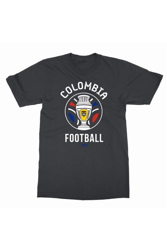 Colombia 2024 Champions Soccer Cup Inspired Fan And Supporter New H38734 T-Shirt, for Men and Women, Up to Size 5XL