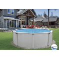 thumbnail image 1 of Colombia 24' x 54" Round Above Ground Swimming Pool Platinum Package, 1 of 5