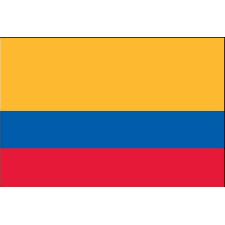 Colombia 3ft x 5ft Indoor Polyester Flag