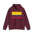 thumbnail image 1 of Colombia Colombian Pride Flag Hoodie, Gifts, Hooded Sweatshirt, 1 of 4