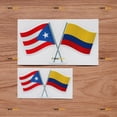 thumbnail interactive-video image 1 of Puerto Rico Flag Vinyl Stickers Decals 1 of 11