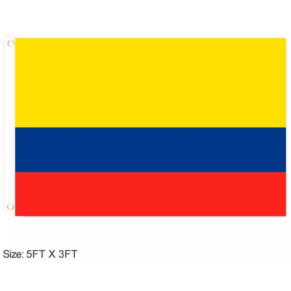Colombia Country Flag 3 FT x 5 FT
