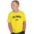 thumbnail image 1 of Colombia Country Flag Soccer Fan Pride Crewneck T Shirts Boy Girl Teen Brisco Brands XS, 1 of 5