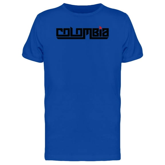 Colombia Country T-Shirt Men -Image by Shutterstock, Male Large
