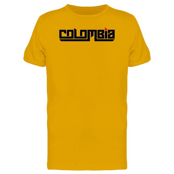 Colombia Country T-Shirt Men -Image by Shutterstock, Male Medium