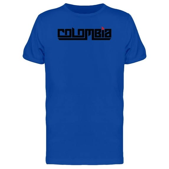 Colombia Country T-Shirt Men -Image by Shutterstock, Male Medium